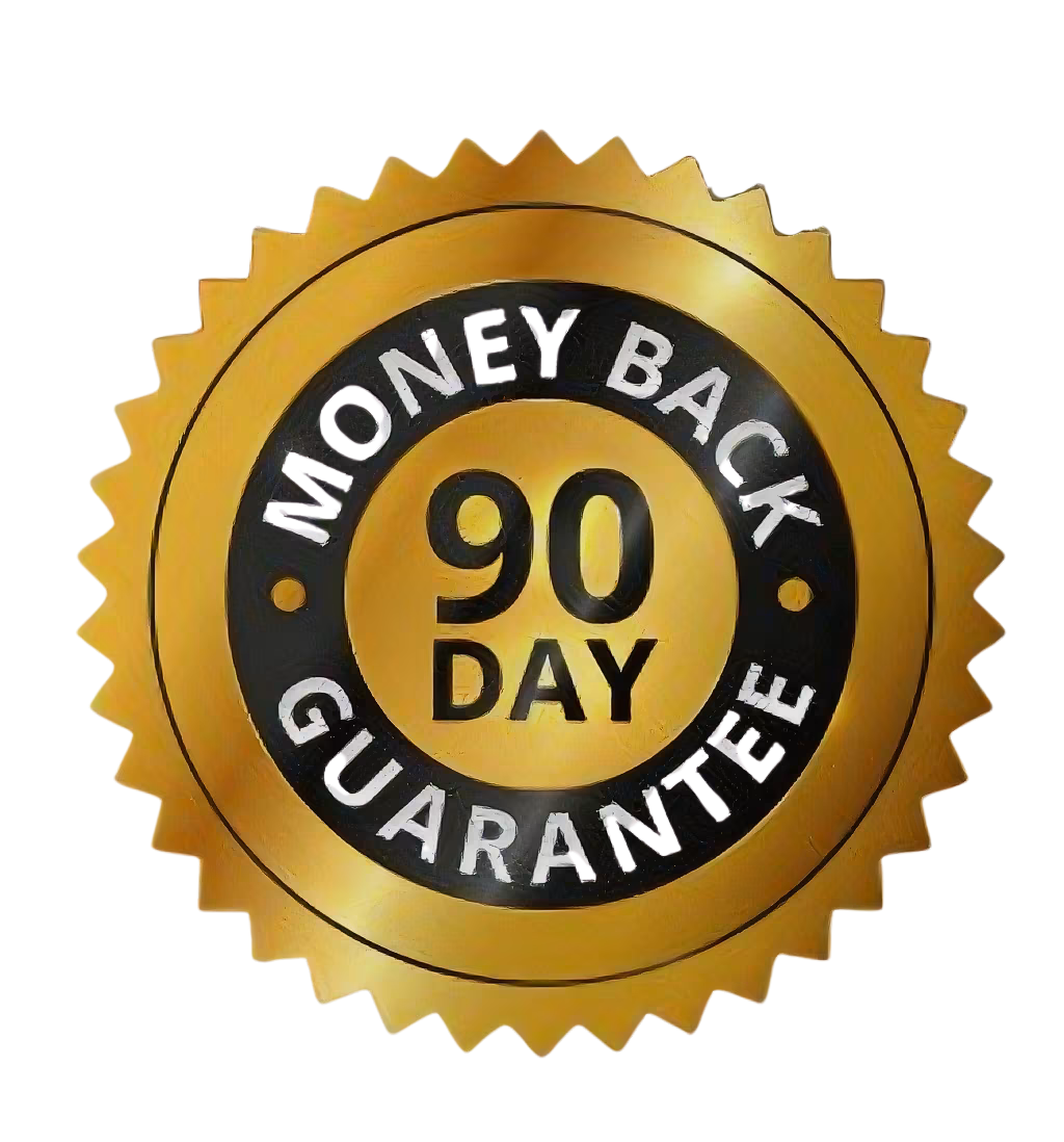 90‑Day Money‑Back Guarantee Seal